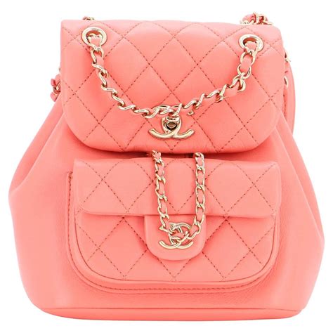 chanel duma pink|CHANEL Lambskin Quilted Small Duma Drawstring .